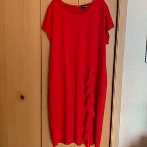 Red Antthony Dress. 2X